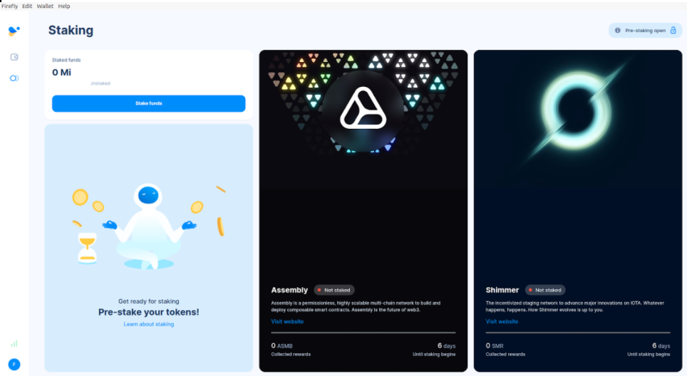IOTA Firefly Staking Overview